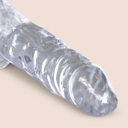 King C_ck Clear 4 Inch Didlo