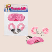 Pleasure Cuffs With Satin Mask