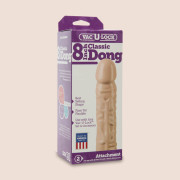 8 Inch Classic Vac-U-Lock Dildo