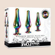 Rainbow Metal Plug Set