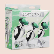 Emerald Gem Anal Plug Set