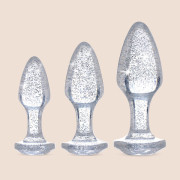 Glitter Gem Anal Plug Set