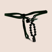 CalExotics Vibrating Lover's Thong® with Stroker Beads