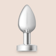 Cheeky Charms Silver Light Up Plug