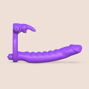 Fantasy C-Ringz Silicone Double Penetrator Rabbit