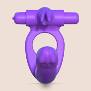 Fantasy C-Ringz Silicone Double Penetrator Rabbit