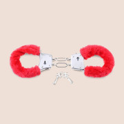 Fetish Fantasy Beginner's Furry Cuffs Red