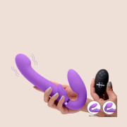 G-Pulse Vibrating Strapless Strap-On