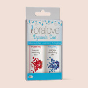 Oralove Dynamic Duo Lickable Lubes - Warming & Tingling - 2 Pack