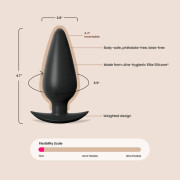 Anal Fantasy Large Weighted Silicone Plug