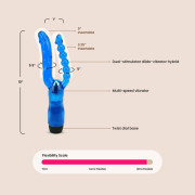 CalExotics Dual Penetrator Vibrator