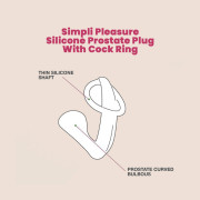 SIMPLI Prostate Plug with Penis Ring 01