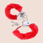 Fetish Fantasy Beginner\'s Furry Cuffs Red